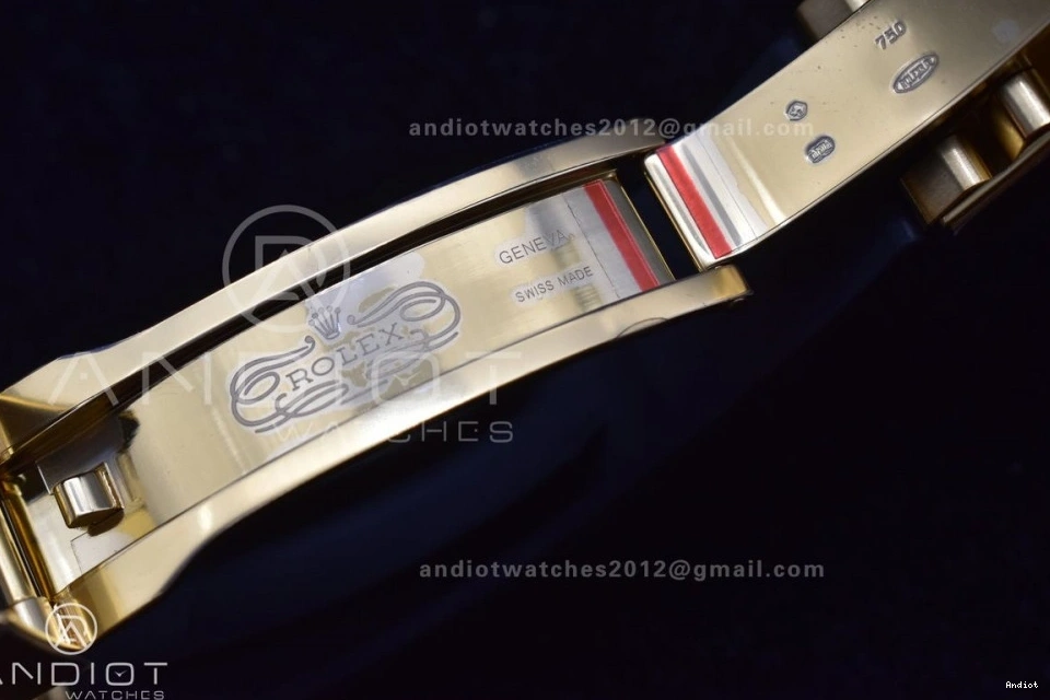 1:1 Daytona Rubber Strap BTF Oysterflex SA4130 on Best Edition Dial 116518 Black YG 0112